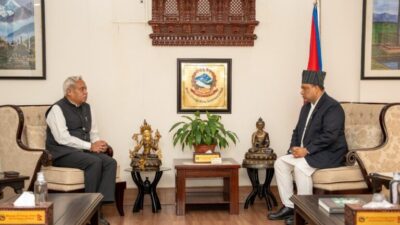 Indian Ambassador Srivastava holds farewell meeting with Foreign Minister
