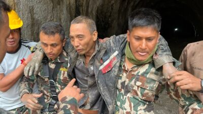 Chinese national rescued from upper Trishuli-1 hydel project