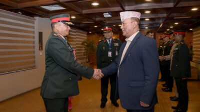 Nepal Army Chief leaves for 7 day UK visit 