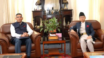 India, Nepal discuss ties ahead of PM Balen’s visit