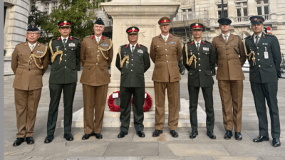 Nepal Army chief pays tribute to Gurkha soldiers in London