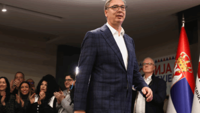 Serbia’s Vucic concedes defeat as student movement wins election
