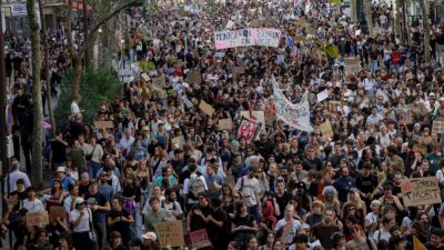 French student protests escalate into National crisis, hundreds of schools&hellip;